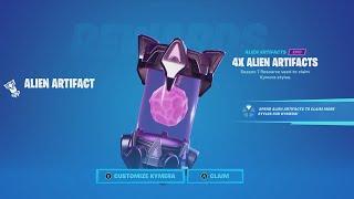 Fortnite All Alien Artifacts Location Guide - Unlock Kymera Customizations Week 1