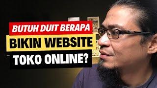  Biaya Membuat Website Toko Online Yang Harus Anda Siapkan