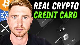 THIS REAL CRYPTO CREDIT CARD IS A GAME CHANGER