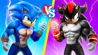 Sonic vs Shadow Sonic ve Arkadaşları Dünyayı Kurtarıyor Sonic Gerçek Hayatta