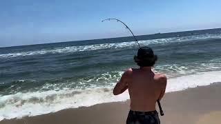 Sandy Hook NJ Surf Fishing May 20th 2024