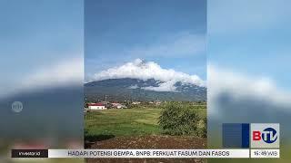 Gunung Kerinci Erupsi