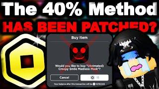 Roblox PATCHED The 40% Robux Discount Script? HOW TO FIX IT ALTERNATIVE METHOD GUIDE