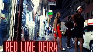 Bussy Red line street  Deira  Dubai - raw and uncut walking 4k tour - Saturday evening 