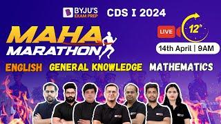 CDS 1 2024 Marathon Classes  Complete Revision  CDS Preparation  CDS Maha Marathon Classes 2024