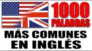 1000 frases más usadas en inglés. Expresiones comunes