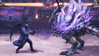 Tekken 8 - Kazuya vs Azazel Boss Fight Hard Difficulty