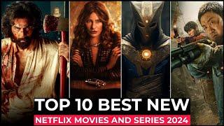 Top 10 New Netflix Original Series And Movies Released In 2024  Best Movies and Shows 2024