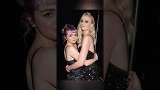 Maisie Williams And Sophie Turner  #maisiewilliams #sophieturner #ytshorts # #celebrity #trending