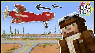 New Life SMP Ep3  -  WORKING AIRPORT IN MINECRAFT