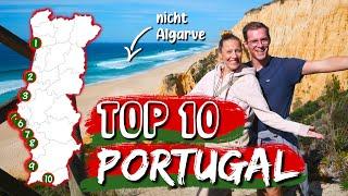 PORTUGAL TOP 10  Das MUSS man GESEHEN haben  Unsere HIGHLIGHTS  Reiseführer Portugal Wohnmobil