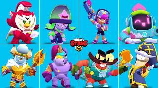 NEW BRAWLERS & All Skins Animations New SUMMER 2024 Update