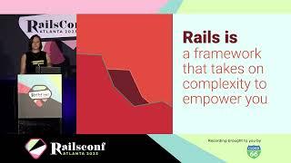 RailsConf 2023 - Keynote by Eileen Uchitelle