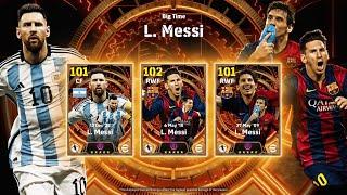 Messi big time pack opening in efootball 24 #efootball2023 #messi #football