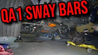 Installing Our QA1 Sway Bars and Setting The Final Ride Height