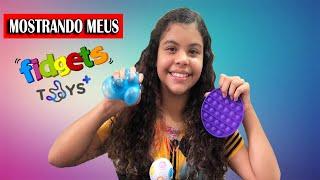 MOSTRANDO MEUS  FIDGET TOYS    DA SHOPEE ‹ ISADORA ›