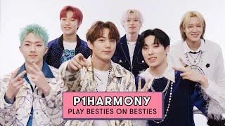 P1Harmony Spills Tea On Who Sleeps The Most & Hardest Choreography  Besties On Besties  Seventeen