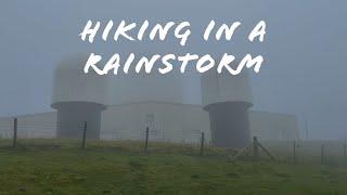 Hiking Through A Rain Storm The Pennine Way to Cross Fell