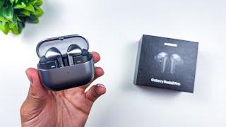 Samsung Galaxy Buds 3 Pro Silver  Unboxing & First Impressions