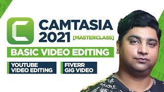 Camtasia 2021 Basic Video Editing Tutorial - Masterclass in Urdu  Hindi