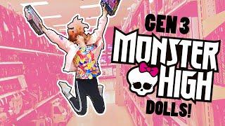 Looking for Generation 3 Monster High Dolls with my Mom 