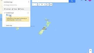 How to upload a KML file to Google Maps