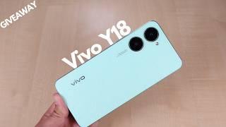 Vivo Y18 Unboxing & First Look  Giveaway - Mediatek Helio G85 5000 mAh  @₹9999*