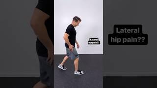 Quick Fix For Lateral Hip Pain 4 Exercises To Feel Better Fast #shorts