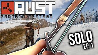 Rust Console Edition Gameplay PVP SOLO wipe Part 1