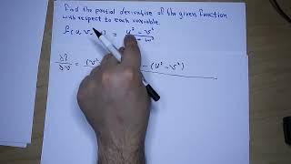 partial derivative - المشتقة الجزئية 6
