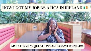 Heres What Id Do If I NEEDED A JOB NOW As A Healthcare Assistant In Ireland - Interview Questions