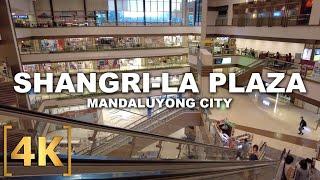 Shangri-La Plaza - Mandaluyongs Most High-end Mall  Walking Tour  4K  Ortigas Center Philippines