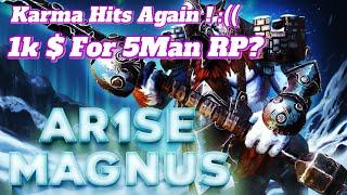 Ar1se - Best Magnus Plays From Ez Win To 322 Skiter Drow Wisper Mars Dota 2 Highlights