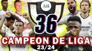 REAL MADRID CAMPEÓN DE LA LIGA 23-24