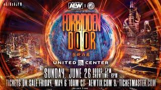 AEW x NJPW Forbidden Door I 2022 AD AEW Version 1