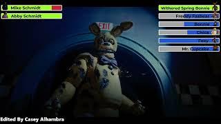 Five Nights at Freddys 2023 Final Battle with healthbars 12
