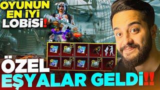 SONUNDA OYUNUN EN İYİ LOBİSİNİ ALDIK KİMSEDE OLMAYAN ÖZEL YOLDAŞ PUBG Mobile