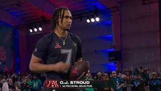 C.J. Stroud puts on a SHOW during precision passing  Puts up 26 PTS in total  NFL on ESPN