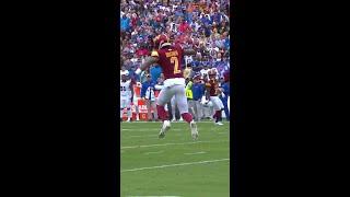 Terrel Bernard intercepts the Sam Howell pass vs. Washington Commanders