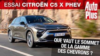 Essai Citroën C5 X hybride rechargeable 225  que vaut le sommet de la gamme des chevrons ?