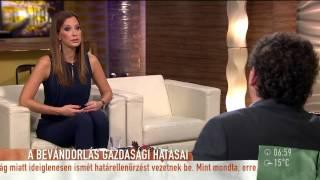 A bevándorlás gazdasági hatásai-2015.09.14. – tv2.humokka