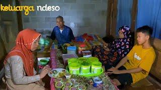 Suasana lebaran di rumah emak dari mbak nur keluarga ndeso hidup di desa