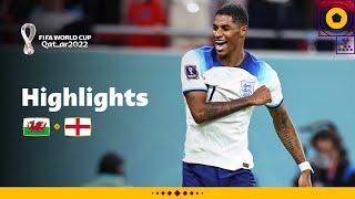 Rashford hits EMPHATIC double   Wales v England  FIFA World Cup Qatar 2022