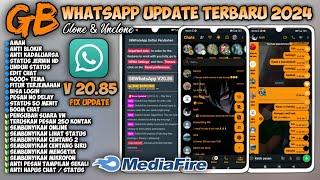 GB Whatsapp Update Terbaru • Whatsapp Mod Terbaru Anti Blokir • Whatsapp GB terbaru versi 20.85