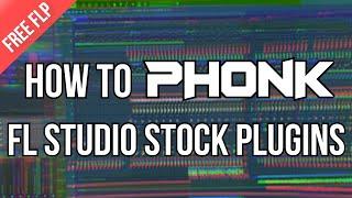 Free FLP How To Make PHONKHyperpop With Only Stock Plugins  FL Studio 20 EDM Tutorial