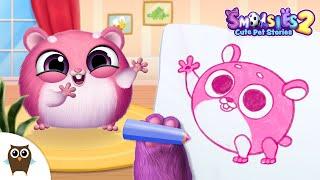 Learn to Draw Smolsies  Smolsies 2 - Cute Pet Stories Game   TutoTOONS