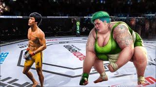 Bruce Lee vs Mini Babe  EA Sports UFC 4  wwe mma