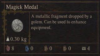 Magick Medal Dragons Dogma 2  Dappled Ore Dragons Dogma 2