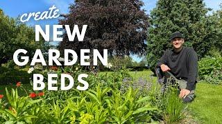 Replacing Grass with a New Perennial Garden Bed  Perennial Garden