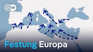 Warum findet Europa keine Antwort auf die Migration über das Mittelmeer?  Mapped Out